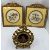 Image 1 : 3D Twin Cherubs Wall Plaque Decoration (2) + Small Print of a Woman 