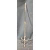 Image 1 : Decorative Sword in Sheath Total Length 6 x 32, Stone Missing as Shown on Handle