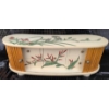 Image 9 : Art Treasures Rolling Door Jewelry Box with Floral Design and Over-the-Toilet Storage Shelf