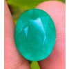 Image 1 :  ($11,550 Appraisal) - 7.7 ct Certified Zambia Emerald gemstone
