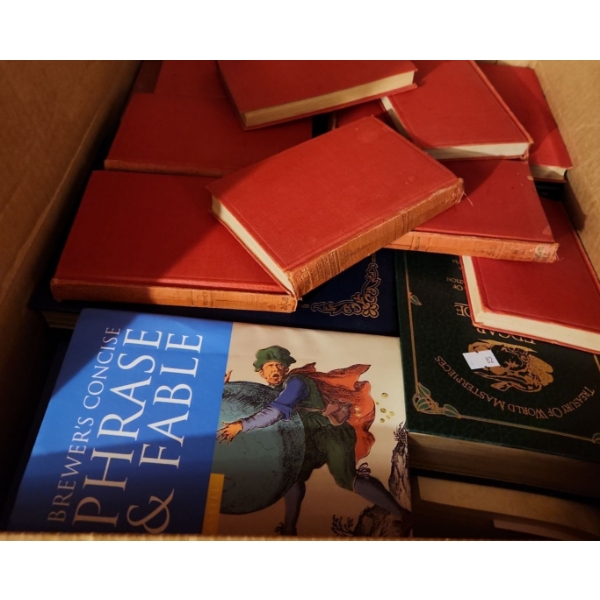 Collection of Classics and Children's Books, 3 Boxes, See All Photos