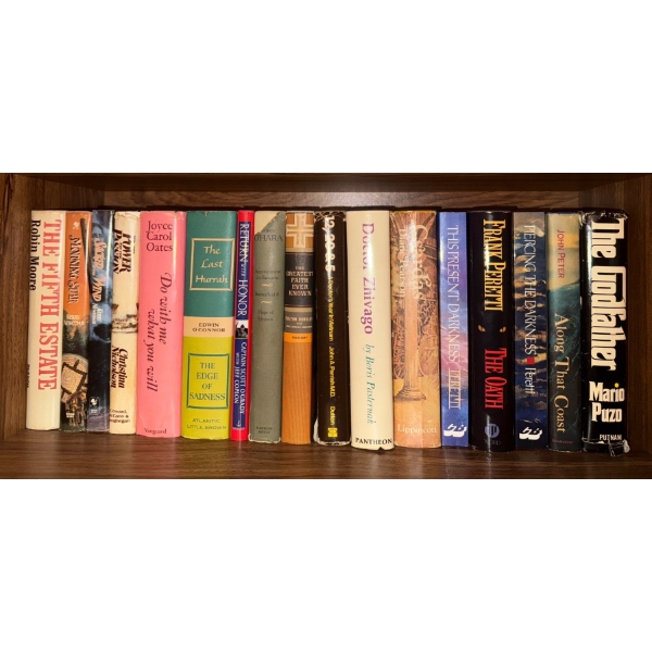 Assorted Hard Cover Books - The God Father The Oath & More