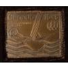 Image 2 : 1976 Montreal Olympics Commemorative Bronze Postage Stamps (Set of Three) #1
