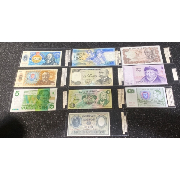 Collection of European Paper Money