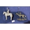 Image 1 : Pair of Metal Mounted Police Badges