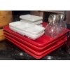 Image 4 : Entertaining Essentials - Stoneware Bento Set Ivory Soup Bowls Kitchen Utensils Bamboo Steamer & mor