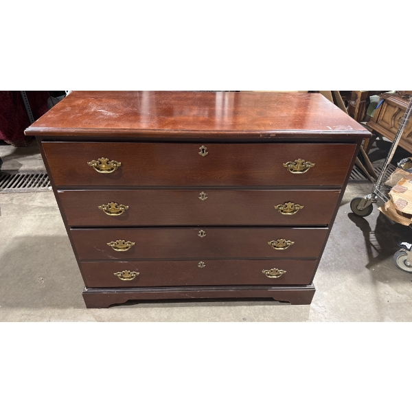 Vintage Solid Wood Dress 