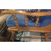 Image 3 : Wooden Arm Chair 30 W, 26 D, 31 T , Cushions, Magazine Rack and More!