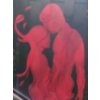 Image 2 : Double Amore by Chris De Rubeis Abstract Sensualism Mixed Media on Metal 24 w 36 h