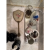 Image 2 : Hand Mirror & Bathroom Decor Brass Shelf