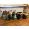 Image 1 : Collection of Ceramic Pots, Vases, and Cookie Jars