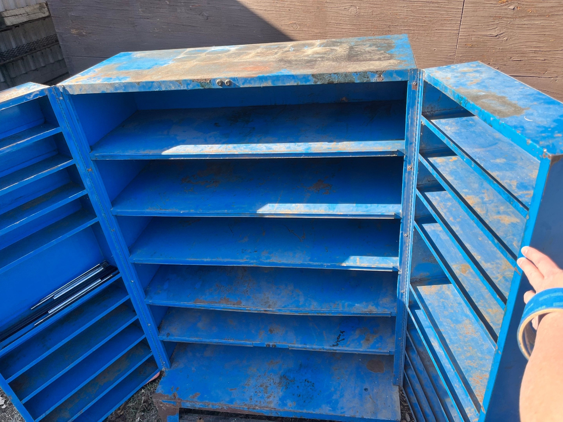 Vintage Atlas Brake Service and Brake Parts storage cabinet is a ...