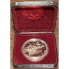 Image 1 : 1991 Steamer Frontenac Launching 175th Anniversary Proof Coin 50% Silver 23.33 Grams