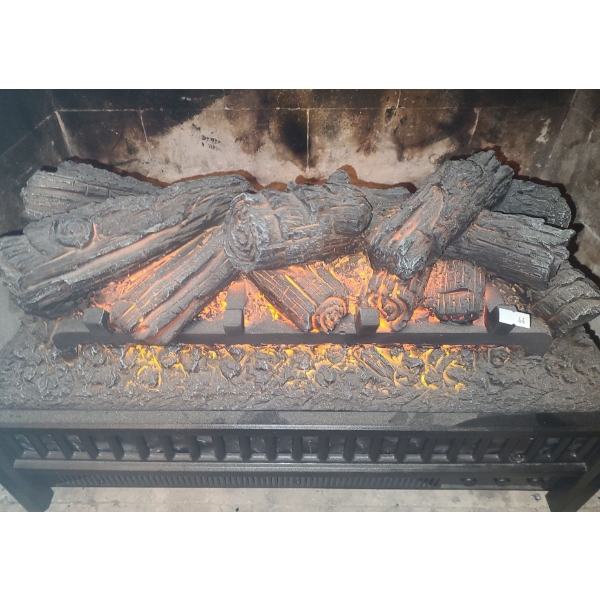 Pleasant Hearth Model GHP48190 Electric Log Set Insert 23 W, 9 D, 12 T  w/ Remote 