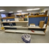 Image 4 : Double-Sided Retail Display Shelving Unit with Pegboard Sides