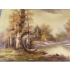 Image 3 : Mystical Orginal Painting on Canvas ( 36"W x 24"H) Signed "Johnston"