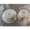 Image 6 : 2 Geisha Dolls, Queen Anne Teacup and Saucer, and A Vintage Reuge Musical Lantern Decanter