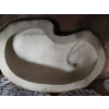 Image 9 : Two Sandicast Outdoor Cat Decor and One Ceramic Raccoon