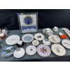 Image 1 : Plates, Tea Cup Sets, & Olympia Beer Sign 