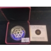 Image 1 : RCM 2011 Crystal Snowflake (Emerald) Silver 99.99 Coin 31.39g