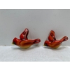 Chalk Birds, Red Flying Cardinals