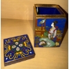 Image 2 : Pair Of Mineral Specimen Fans 5L Japanese Takara -Bune & Chinoserie Box w/ Lid