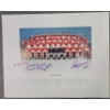 Image 1 : Team Canada 1972 Group Photograph Signed by Brad Park, Marcel Dionne, Don Awrey, Pete Mahovlish