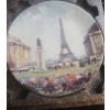 Image 4 : Collection of Plates Including: "La Tour Eiffel"