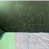 Image 3 : Wire Spider Web Decor Pieces - 8.5Diameter & 34Diameter