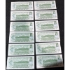 Image 4 : Canadian $1 Bills Consecutive Serial Numbers