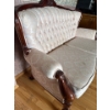 Image 3 : Art Nouveau Style Couch, Dirty in Areas, See Photos, As Pictured - 59W, 32D, 42T 