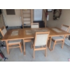 Image 13 : Danish Teak Dining Table with Ceramic Tile Inlays and Four Chairs
