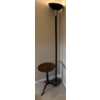 Image 3 : 6 ft Stand Up Lamp w/ End Table & Grey Scale Art 28L