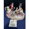 Image 2 : Meissen Dresden China Figures 22Wx12Dx16H (CANNOT SHIP)