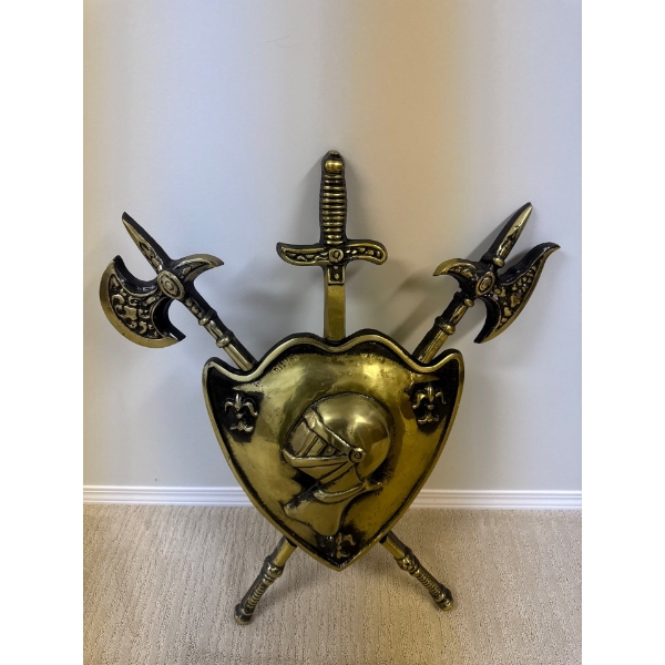 Brass Coat Of Arms 31T x 25W