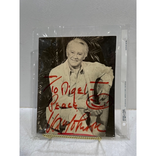 Letters and Signed Headshot of Van Johnson