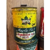 Image 3 : -4 old oil cans Co-Op Esso UFA and one vintage gas can