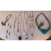 Image 1 : Assortment of Fashion Jewelry- Earrings & Necklaces