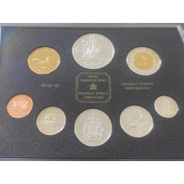 2004 Royal Canadian Mint Proof Set of Canadian Coinage