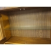 Image 4 : Two Wooden Tables 14 w, 26 d, 23 h and Two Storage Cabinets 33.5 w, 16.5 d, 67 h