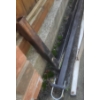 Image 4 : Aluminum Extension Ladder, Steel Wheelbarrow, and Metal Tow Bars Lot