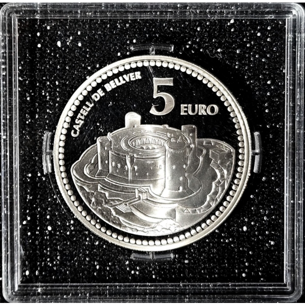 2011 92.5% Sterling Silver - 5 Euros - Palma de Mallorca (Spain) - #1