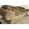 Image 3 : Luxury Oversized Plush Sofa - Tufted Olive Upholstery 83x41x40 3 Seater 