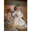 Image 2 : Porcelain Dolls Collection, 4 Pcs 