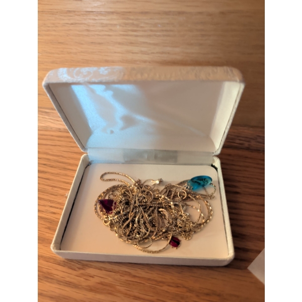 Gold Toned Ladies Necklaces 