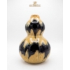 Image 4 : 1970 Vintage Studio Art Pottery Vases In A Double Gourd Shape 13''INCHES HEIGHT.
