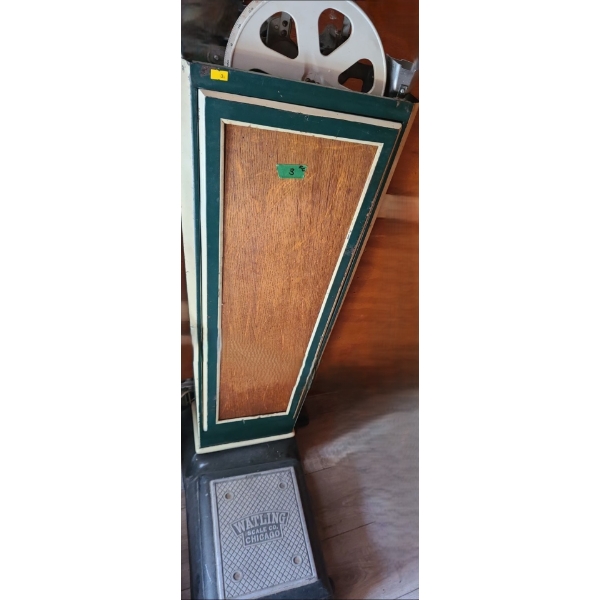 *NEW PHOTOS* Vintage Watling "How Much Do You Weigh"  Dreams/ Quiz/ Fortunes Scale 15 W, 24 D, 65 T