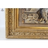 Image 3 : Frame Of Decorative Bas-Relief Sculpture Depicting Two Horses, 24''INCHES HEIGHT , 27''INCHES WIDTH
