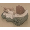Image 3 : LLADRO Porcelain Baby Jesus in Manger 4Wx2T Nativity 