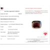 Image 3 : 42.8 ct Certified Hessonite Garnet gemstone ($10,700 Appraisal)